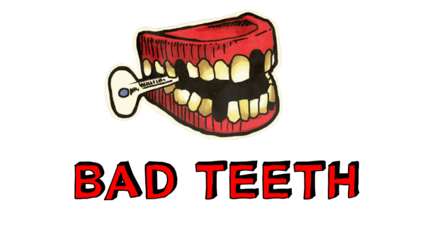 Bad teeth logo