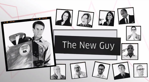 The New Guy title sequence still