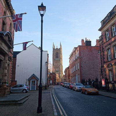 Street view outside the office in Derby