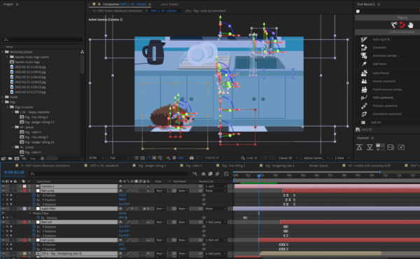 Derbyshire Wildlife Trust Animation After Effects